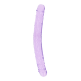 Doppeldildo realistisch Violett 34 x Ø 3,5 cm