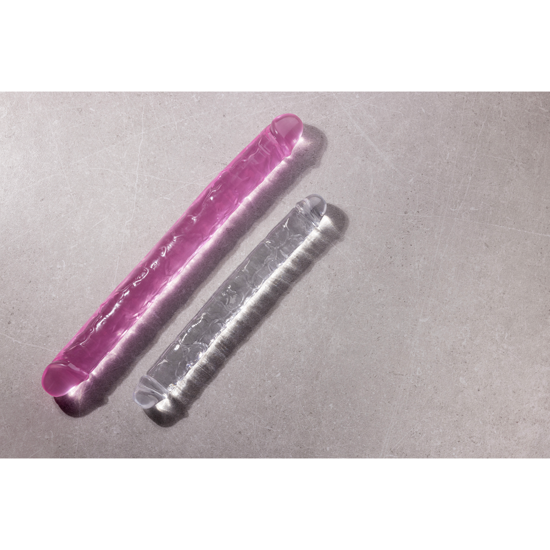 Doppeldildo realistisch Pink 45 x Ø 4,3 cm