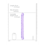 Doppeldildo realistisch Pink 45 x Ø 4,3 cm