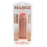 Realistischer Dildo extra dick gerade ohne Hoden Schwarz 23 x Ø 7,6 cm