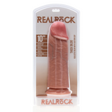 Realistischer Dildo extra dick gerade ohne Hoden Hautfarbe 25,4 x Ø 8 cm