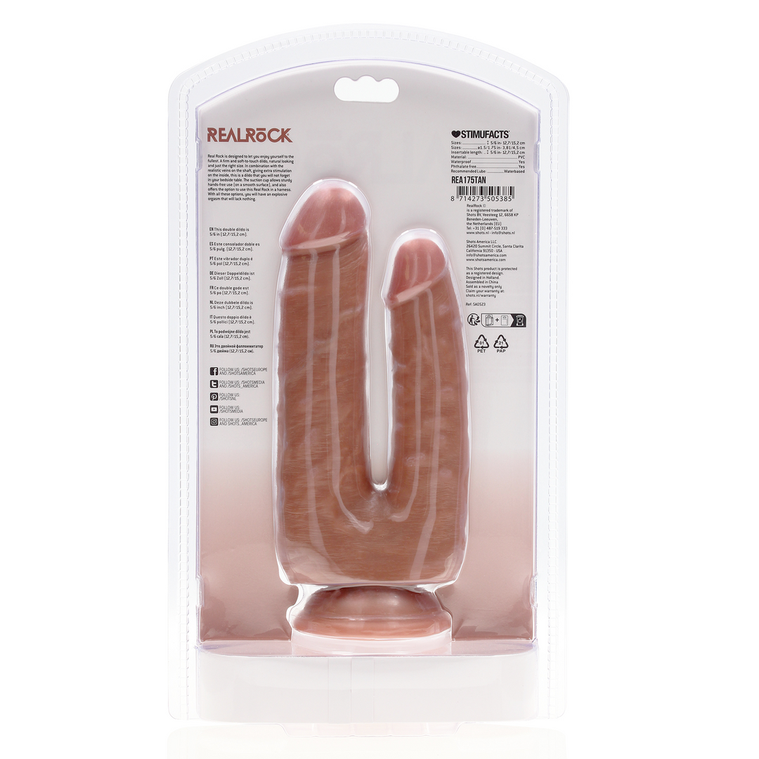 Dildo Double Trouble Schwarz 15,2 x Ø 4,5 cm