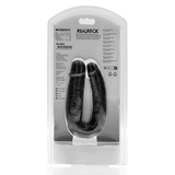 Doppeldildo U-förmig Schwarz 12,7 x Ø 3,2 cm