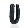 Doppeldildo U-förmig Schwarz 12,7 x Ø 3,2 cm
