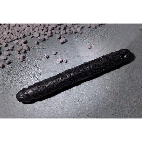 Dildo Slim doppelendig Schwarz 30,5 x Ø 3,8 cm