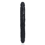 Dildo Slim doppelendig Schwarz 30,5 x Ø 3,8 cm