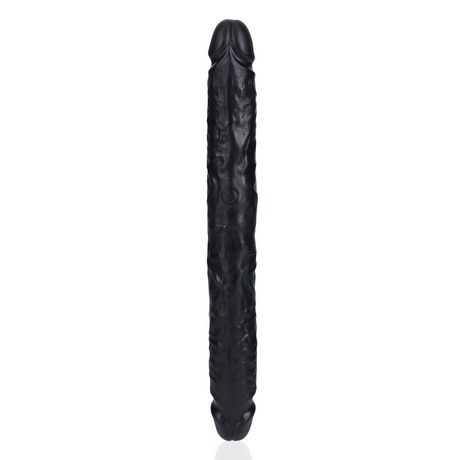 Dildo Slim doppelendig Schwarz 30,5 x Ø 3,8 cm