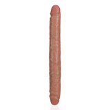 Dildo Slim doppelendig Schwarz 30,5 x Ø 3,8 cm