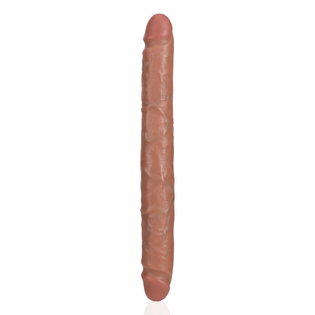 Dildo Slim doppelendig Schwarz 30,5 x Ø 3,8 cm