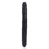 Dildo Slim doppelendig Schwarz 35,6 x Ø 3,8 cm