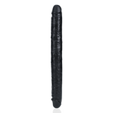 Dildo Slim doppelendig Schwarz 35,6 x Ø 3,8 cm