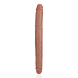 Dildo Slim doppelendig Schwarz 35,6 x Ø 3,8 cm