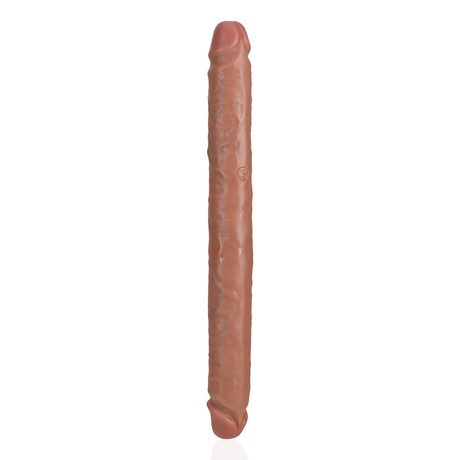 Dildo Slim doppelendig Schwarz 35,6 x Ø 3,8 cm