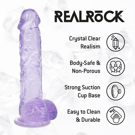 Realistischer Dildo mit Hoden 12,7 x Ø 2,8 cm