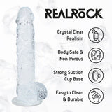 Realistischer Dildo mit Hoden Pink 12,7 x Ø 2,8 cm