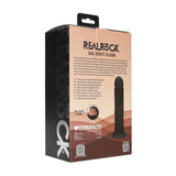 Realistischer Dildo RealRock Dual Density gebogen mit Saugfuß Schwarz 17,05 x 3,4 cm – Ansicht 3