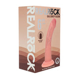 Realistischer Dildo RealRock Dual Density gebogen mit Saugfuß Natur 17,05 x 3,4 cm – Ansicht 2
