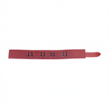 Lederhalsband Ultra Rot