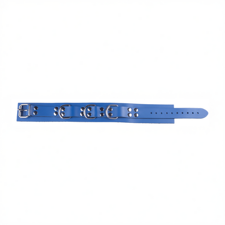 Lederhalsband Ultra Blau