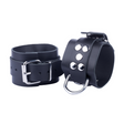 Leder-Handschellen Ultra Schwarz