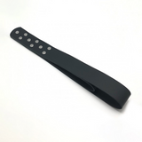 Leder-Doppelpaddel Schwarz 44,5 cm
