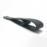 Leder-Doppelpaddel Schwarz 44,5 cm