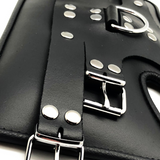 Leder-Handgelenkfesseln Deluxe für Suspension Schwarz