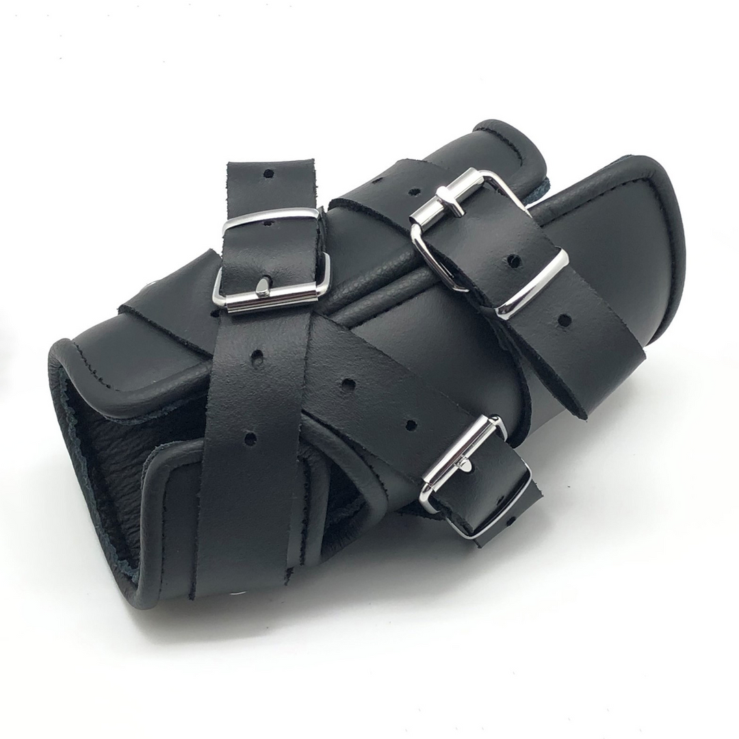 Leder-Handgelenkfesseln Deluxe für Suspension Schwarz
