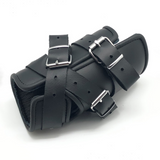 Leder-Handgelenkfesseln Deluxe für Suspension Schwarz