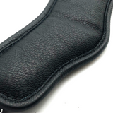 Lederhalsband Schwarz