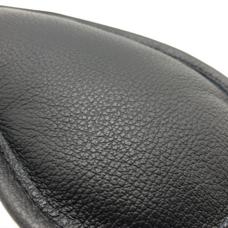 Leder-Augenmaske Blind Up gepolstert Schwarz