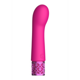 G-Punkt-Vibrator Bijou mit Akku Pink 12 x Ø 2,5 cm