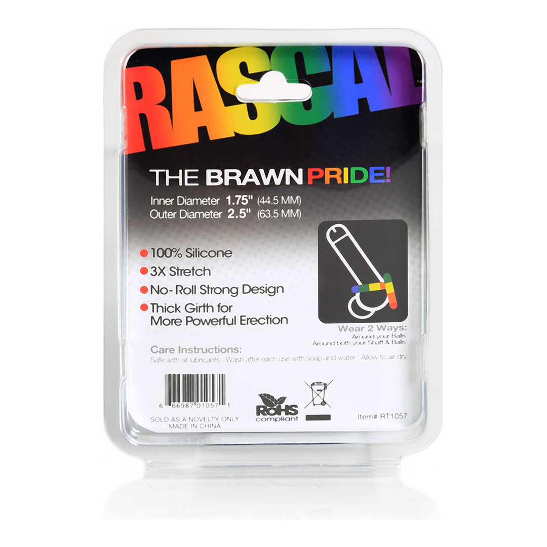 Penisring Brawn Pride Multicolor 1,7 cm