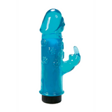 Rabbit-Vibrator Mini Blau 8 cm