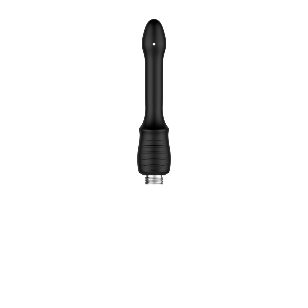 Analdusche Duo-Set für Anfänger Schwarz 11,5 x Ø 3,8 cm