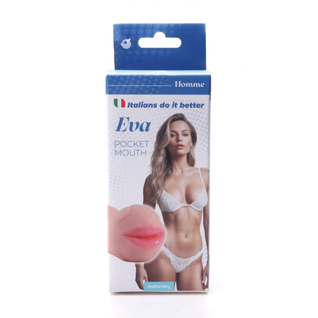 Masturbator SinsFactory Eva mit Mundform Natur 13 x 7 cm – Ansicht 3