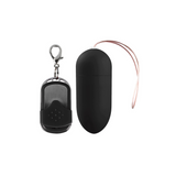Vibro-Ei mit 10 Geschwindigkeiten und Fernbedienung Schwarz 8 x Ø 3,4 cm