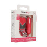 Vibro-Bullet mit Fernbedienung Pink 6,3 x Ø 1,9 cm