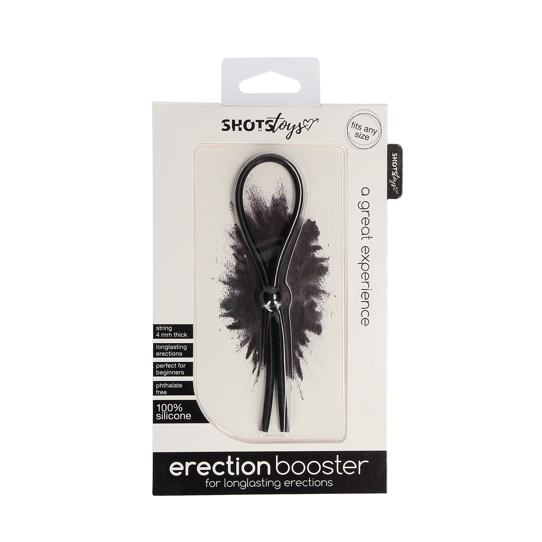 Penisring Booster Schwarz 13,5 cm