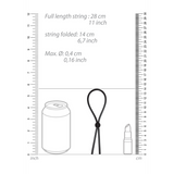 Penisring Booster Schwarz 13,5 cm