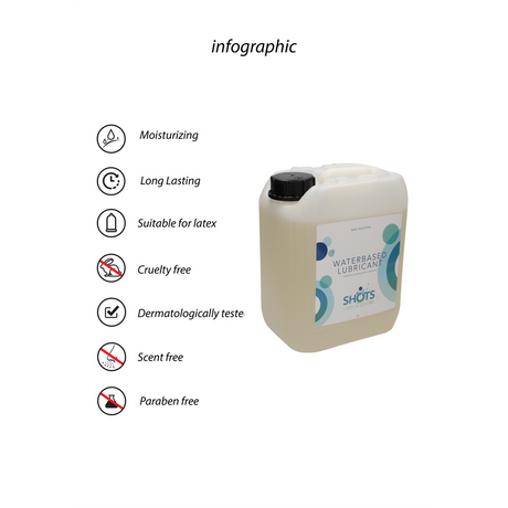 Gleitgel wasserbasiert 5 l