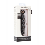 Analkette Silikon Schwarz 14,8 x Ø 2,5 cm