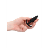 Analplug Slim für Anfänger Schwarz 7,5 x Ø 2,2 cm