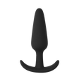 Analplug Slim für Anfänger Schwarz 7,5 x Ø 2,2 cm