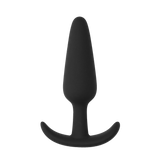 Analplug Slim für Anfänger Schwarz 7,5 x Ø 2,2 cm