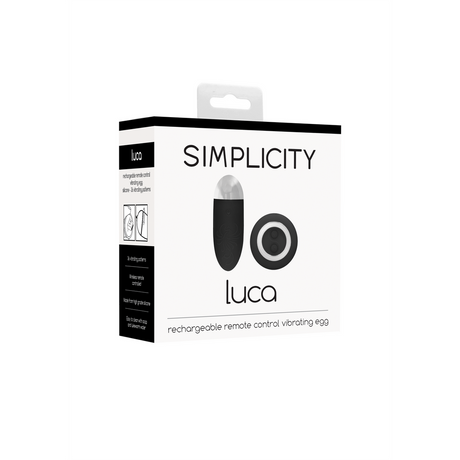 Vibro-Ei Luca mit Fernbedienung 9 cm