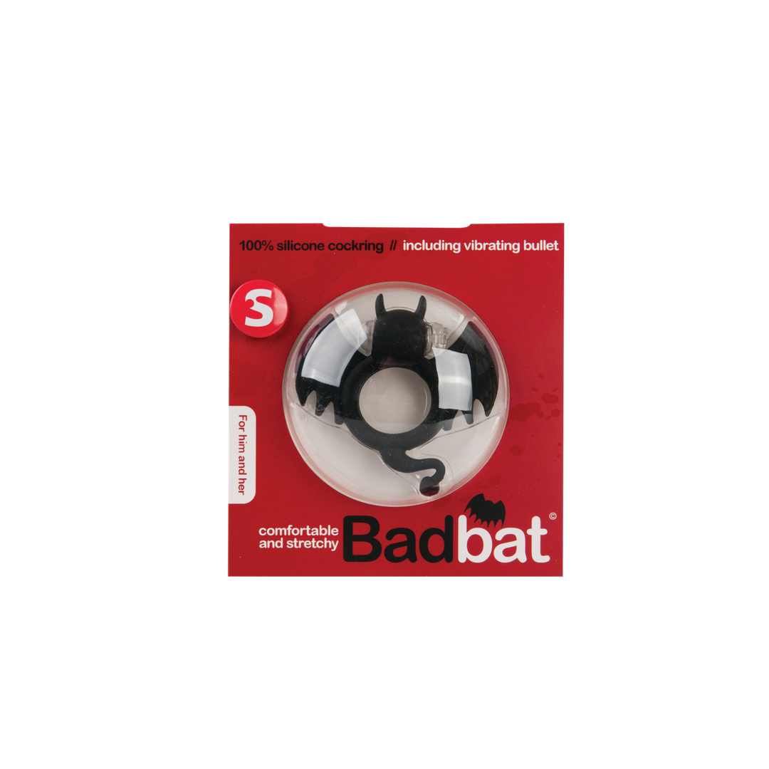 Penisring BadBat Schwarz 6,7 cm