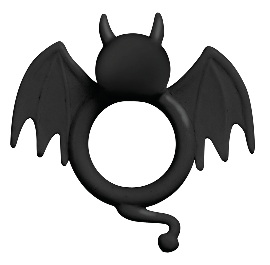 Penisring BadBat Schwarz 6,7 cm