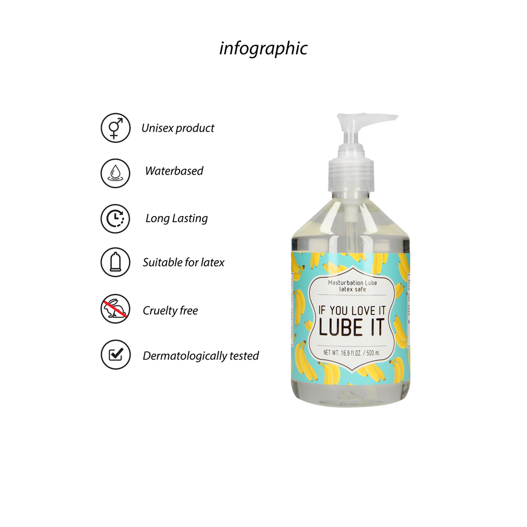 Masturbationsgel If You Love It Lube It 500 ml