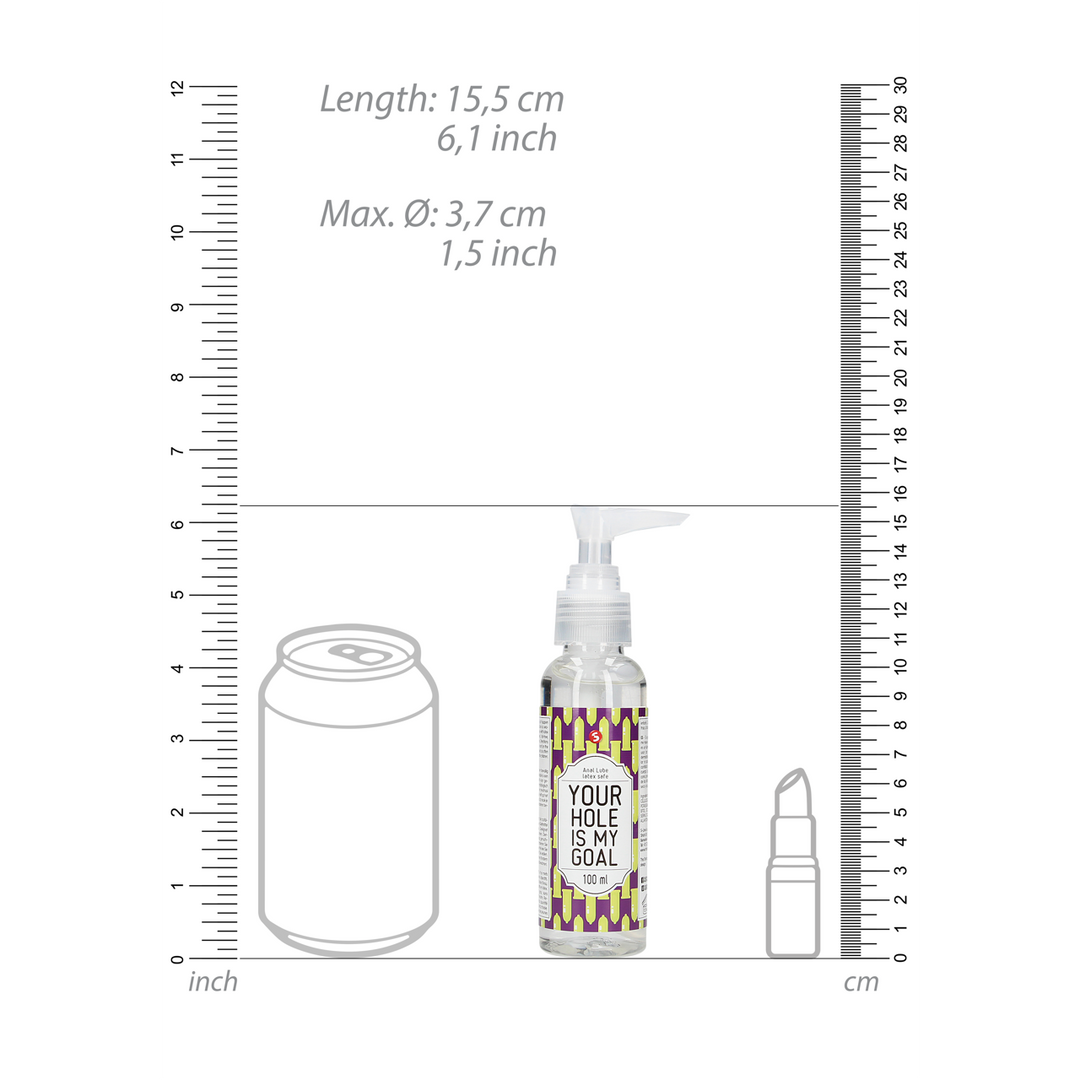 Anal-Gleitgel Dein Loch ist mein Ziel 100 ml